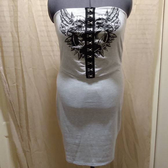 NWT 🔥 Fashion Nova Free Soul Mini Dress Women's Size 2X - Picture 3 of 7